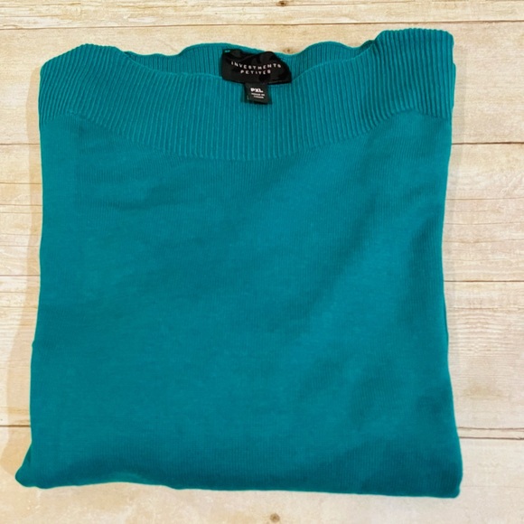 Host Pick! Investments Women’s Long Sleeve Sweater in Petite XL - Picture 3 of 8